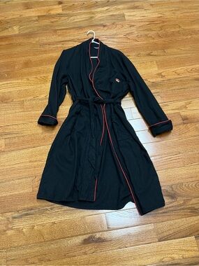 VTG 60s wool o the west styled by sea island black robe